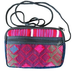 Guatemalan Colorful Patterned Crossbody Bag